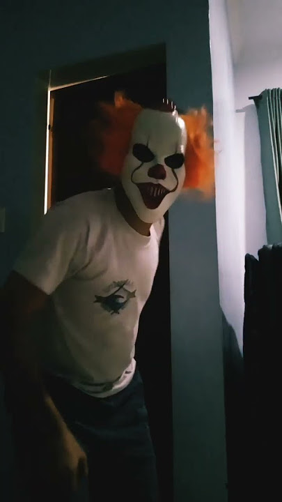 Badut psikopat 3😈😈 #halloween #pennywise #clown #scary #psikopat #badut