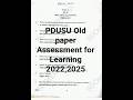 ASSESSMENT FOR LEARNING #sdostudygroup