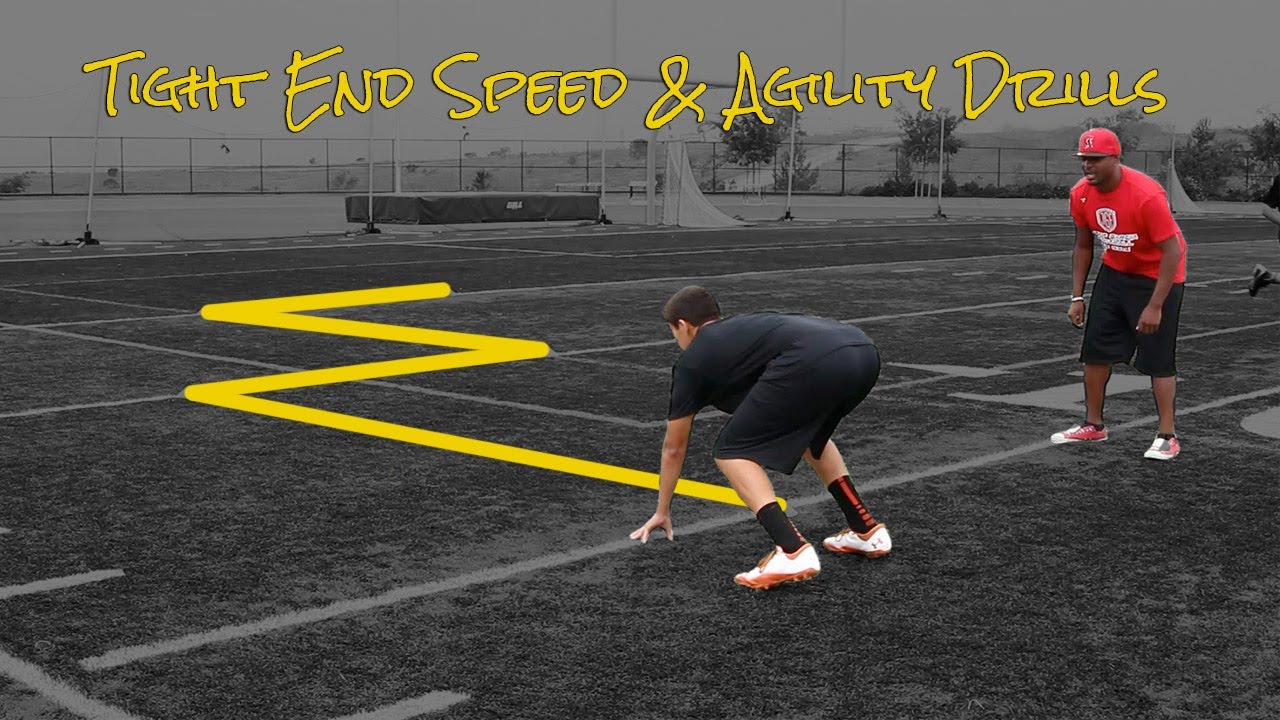 Tight End Speed and Agility Drills 