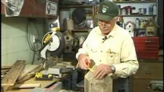 Learn how to make the roof of a birdhouse in this free video on making birdhouses. Expert: Bob Olsen Bio: Bob Olsen began making 