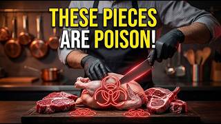 Dangerous Parts of Chicken & Meat That Butchers NEVER Eat! ⚠️🥩