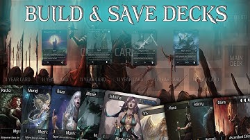 How To Build & Save Kryptik Trading Card Game Decks - Tabletop Simulator