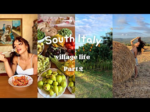 life in south Italy (slow life, family, food, shopping) ??