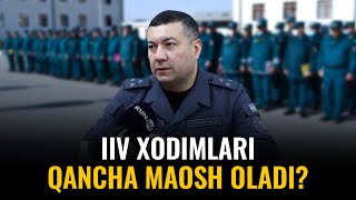 Ichki ishlar vazirligi xodimlari qancha maosh olmoqda? Shohrux G‘iyosov javob berdi