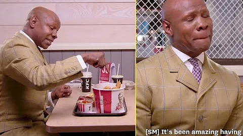 Chris Eubank Tries A Bargain Bucket For The First ...