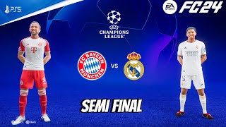 FC 24 - Bayern Munich Vs Real Madrid - UEFA Champions League SEMI Final | PS5™ [4K60]