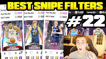 TOP 10 BEST SNIPE FILTERS TO USE RIGHT NOW IN NBA 2K20 MYTEAM! SECRET GALAXY OPAL FILTERS! NBA 2K20