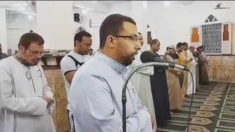 صلاة التراويح من مسجد المحطة بمزغونة ليلة 15 رمضان من سورة الكهف مع الدعاء
