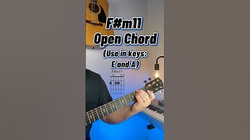 F#m11 Open Chord | Use in key of E & A