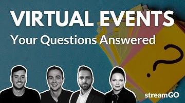 Virtual Events | Your Questions Answered | Q&A Full Video