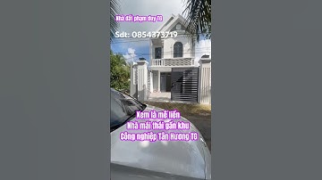 nhà đẹp đường nhựa giá công nhân, kế bên khu công nghiệp tân hương, tiền giang
