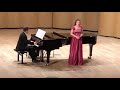 F.Schubert,  Im  Frühling I Sofia Tsygankova (soprano)