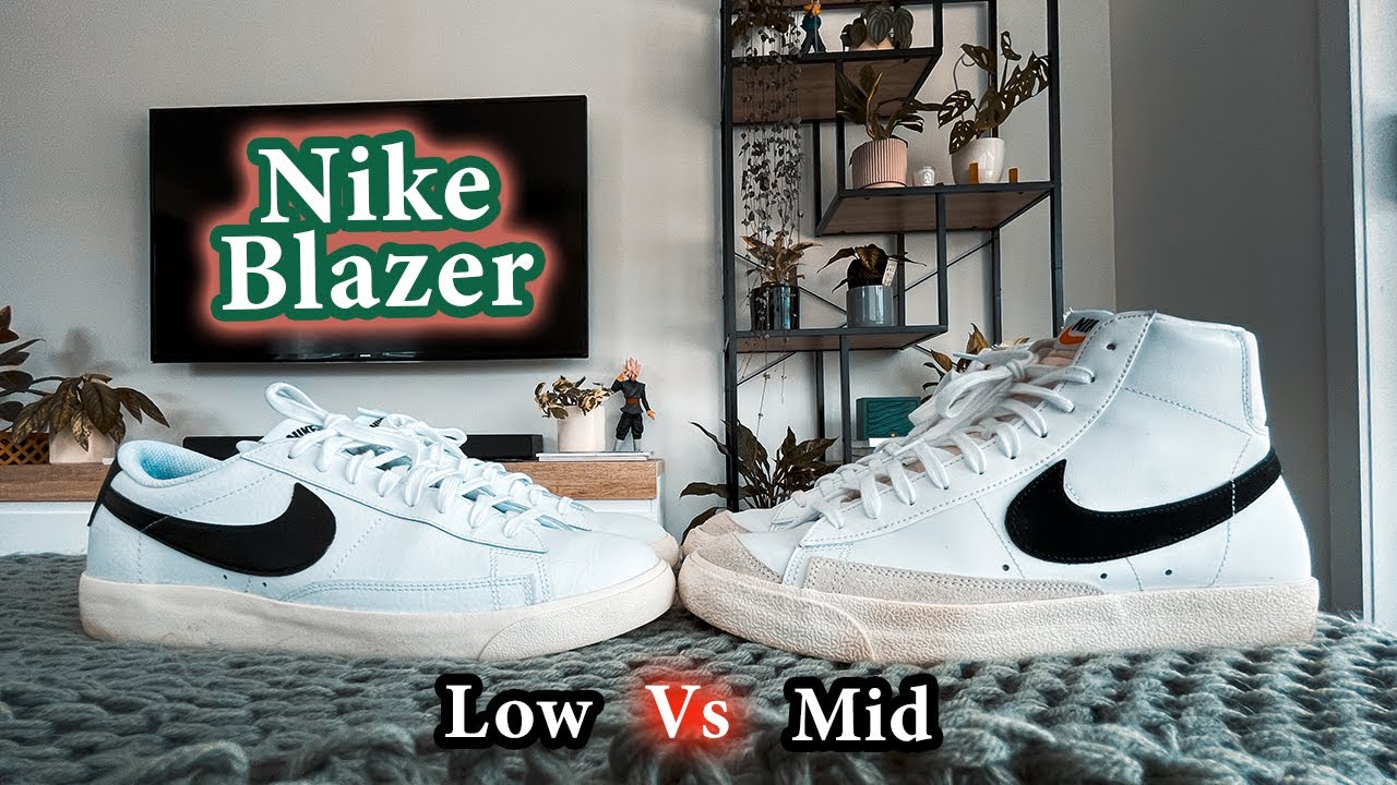 Best Value Sneaker In Nike Blazer 77 Mid Vs Low Great Gift Youtube