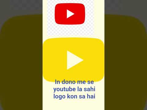 #in dono me se youtube ka sahi logo kon sa hai