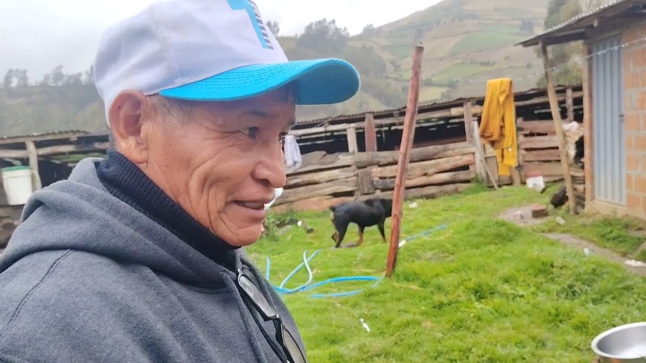 Mi prima nos preparó un rico cuy. Pampamarca. Andahuaylas 