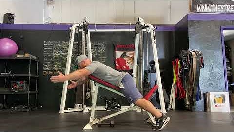 Prone Y’s off Incline Bench (Lower Trap Raise)