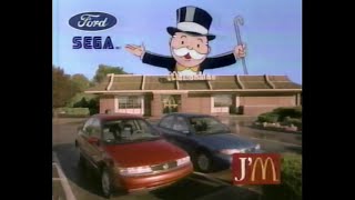 Pub Québec - Mcdonalds - Monopoly 1994