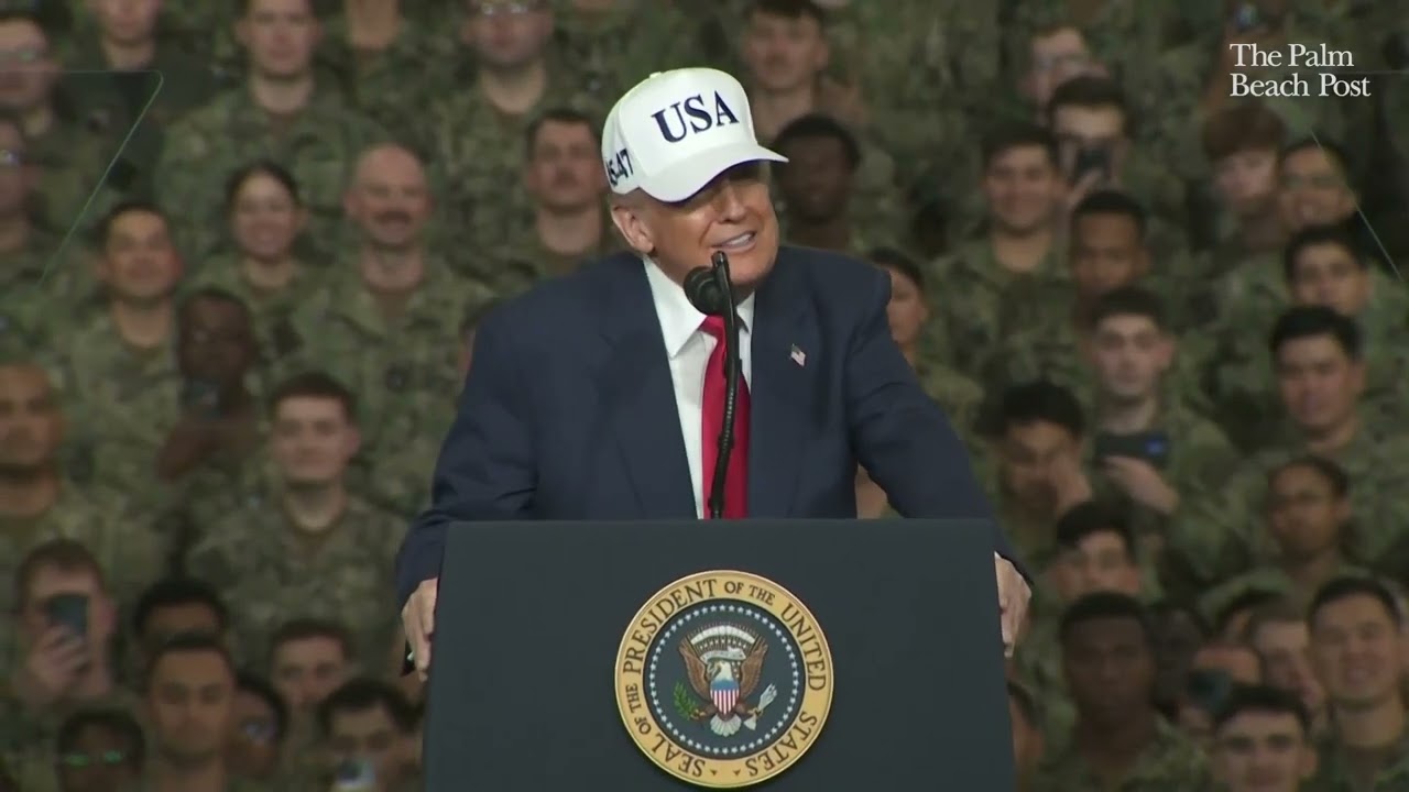 Полная речь Трампа перед американскими войсками на борту авианосца «Джордж Вашингтон» в Японии