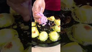 Street style Anda tava fry 😋🥚.        #asmr #asmrfood #asmrsounds #reels