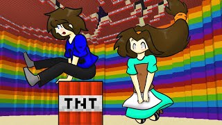 #Minecraft ma il PAVIMENTO SPARISCE! | Nuovo Mini-Game sul Server!