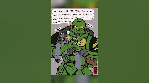 Salamanders Being "Selfless" | Warhammer 40k Meme Dub #shorts #warhammermemes #memes