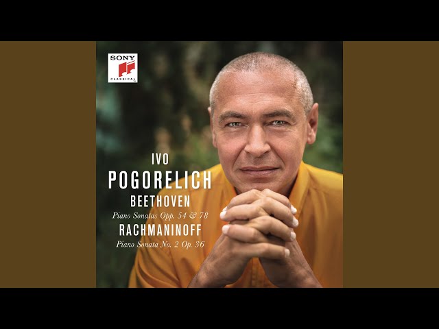 Beethoven - Sonate pour piano n°22: 2nd mvt  : Ivo Pogorelich, piano