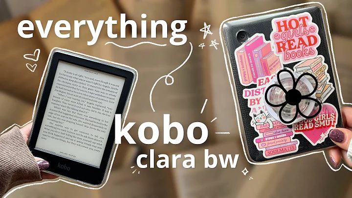 ultimate beginner's guide to kobo clara bw! 📖🧸✨ (accessories, stickers and kobo tour!)