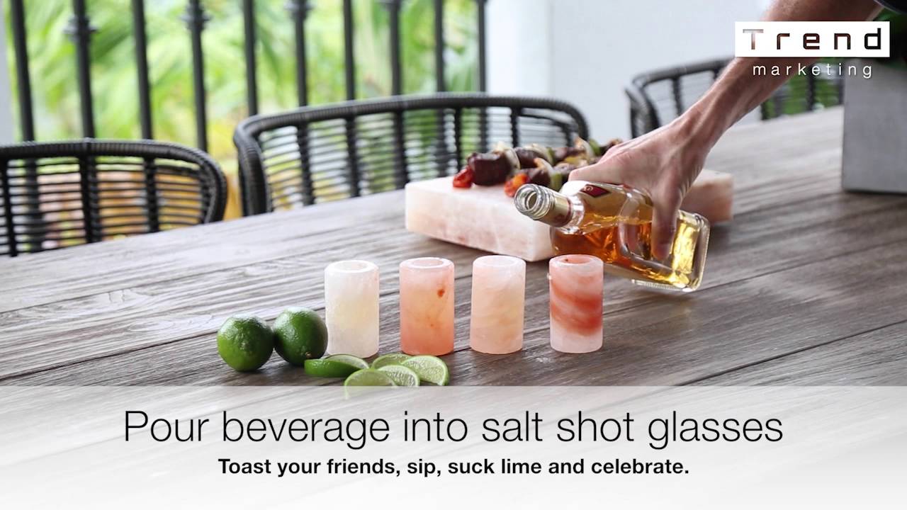 Liquid Therapy Himalayan Salt Shot Glasses YouTube