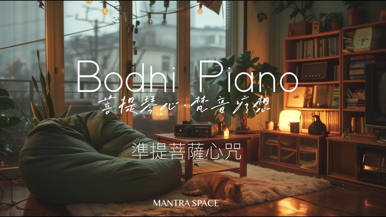 準提菩薩心咒 ・菩提琴心系列 ｜消业增福·远离小人·心想事成 ｜Cundi Bodhisattva Mantra・Bodhi Piano｜Karma Cleansing・Dream Guidance