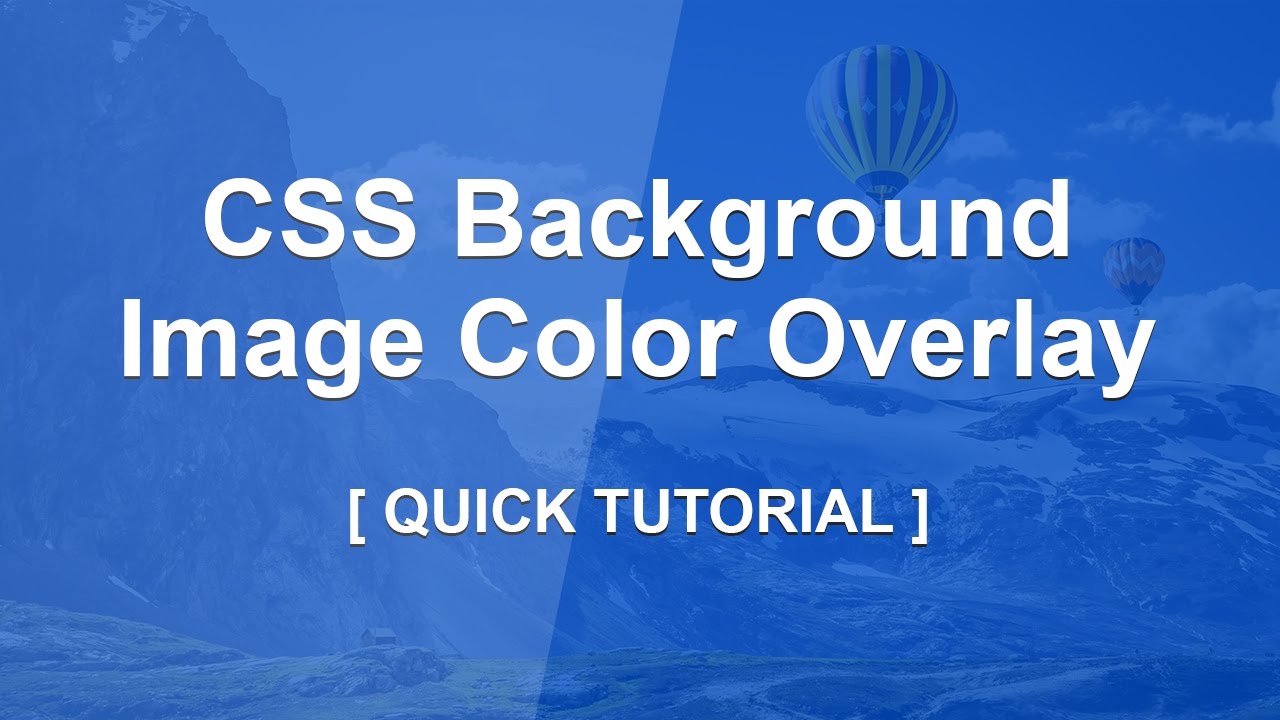 Featured image of post Css Background Image Color Overlay / All of them offer things like variables and mixins to provide convenient abstractions.