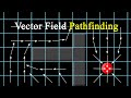 How do vector field pathfinding algorithm work 