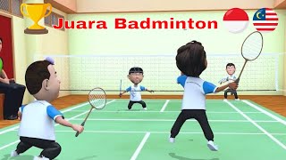 GENG SEKOLAH M2. EPS:09A - 'JUARA BADMINTON'