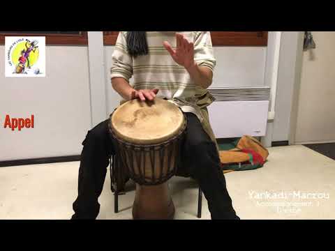 Yankadi Macrou Djembé Accompagnement 3 pour Djembé