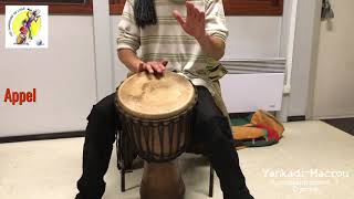 Yankadi Macrou Djembé Accompagnement 3 pour Djembé