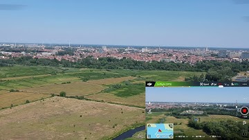 DJI Spark 1Km Flight in Belgium, Europe FCC Mode