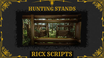RedM Script - RicX Hunting Stands - RedEM:RP Reboot/RSG/QBR/QR/VORP Script