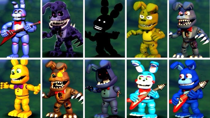 RandomFandom12 on X: The Ignited Animatronics from The Joy of Creation   / X