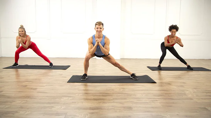 40-Minute No-Equipment Cardio and Sculpting Workou...
