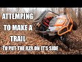 #59 Making a new trail on the property that&#39;s actually challenging