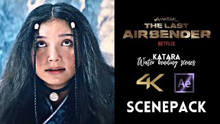 KATARA [ATLA LIVE ACTION] || Water bending scenes || 4K SCENEPACK