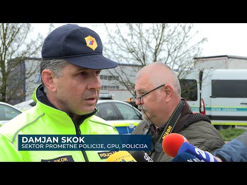 Nadzor na Zalokah: Damjan Skok iz Sektorja prometne policije na GPU