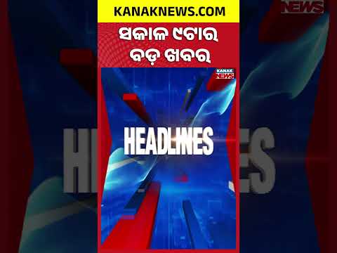 Investors Meet | Heavy Rain In Odisha | Demolition Of Illegal Prawn Gheries | 9AM Headlines