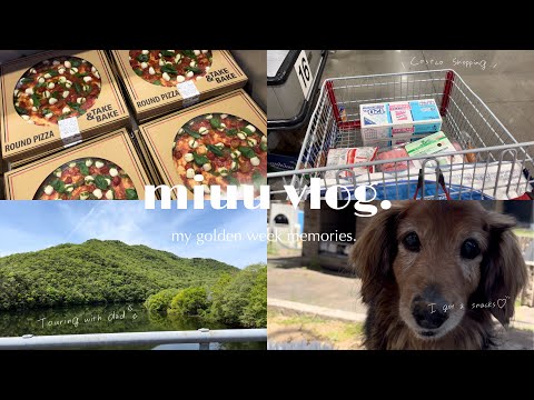 vlog | ゴールデンウィークの思い出🏍️🌳ツーリングにBBQ、コストコと充実したGW🤍