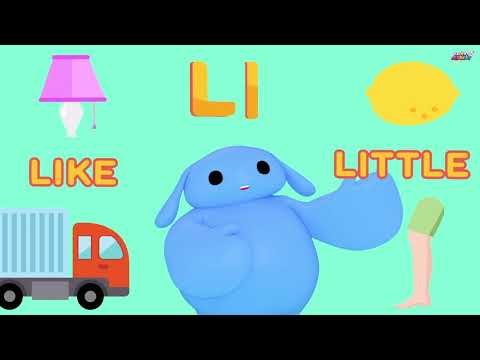 Lagu ABC: Lagu Huruf L. | Lagu Belajar Bahasa Inggris Anak | Galaxy Academy
