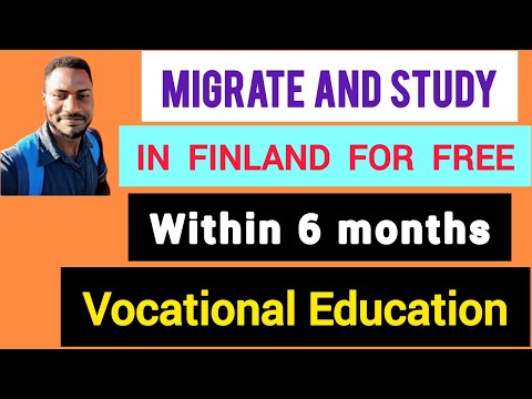 TUITION FREE VOCATIONAL SCHOOLS IN FINLAND|NO AGE LIMIT|COURSES ALL IN ENGLISH