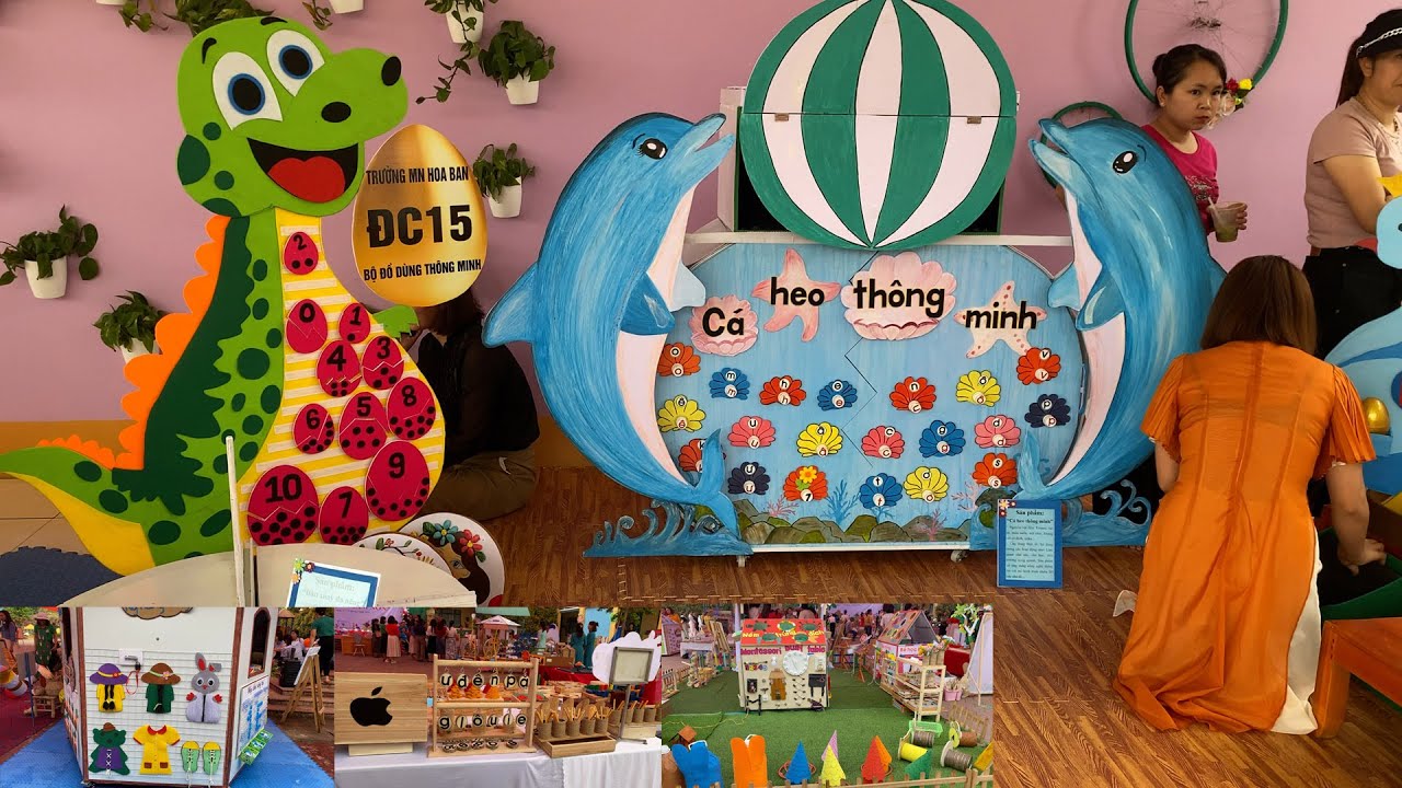 Đồ Dùng - Đồ Chơi Sáng Tạo Mầm Non Theo Montessori 2024 | Handmade LTT