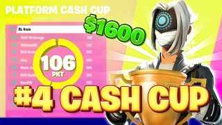 How I placed 4th in First Solo Cash Cup this Season ($1600)