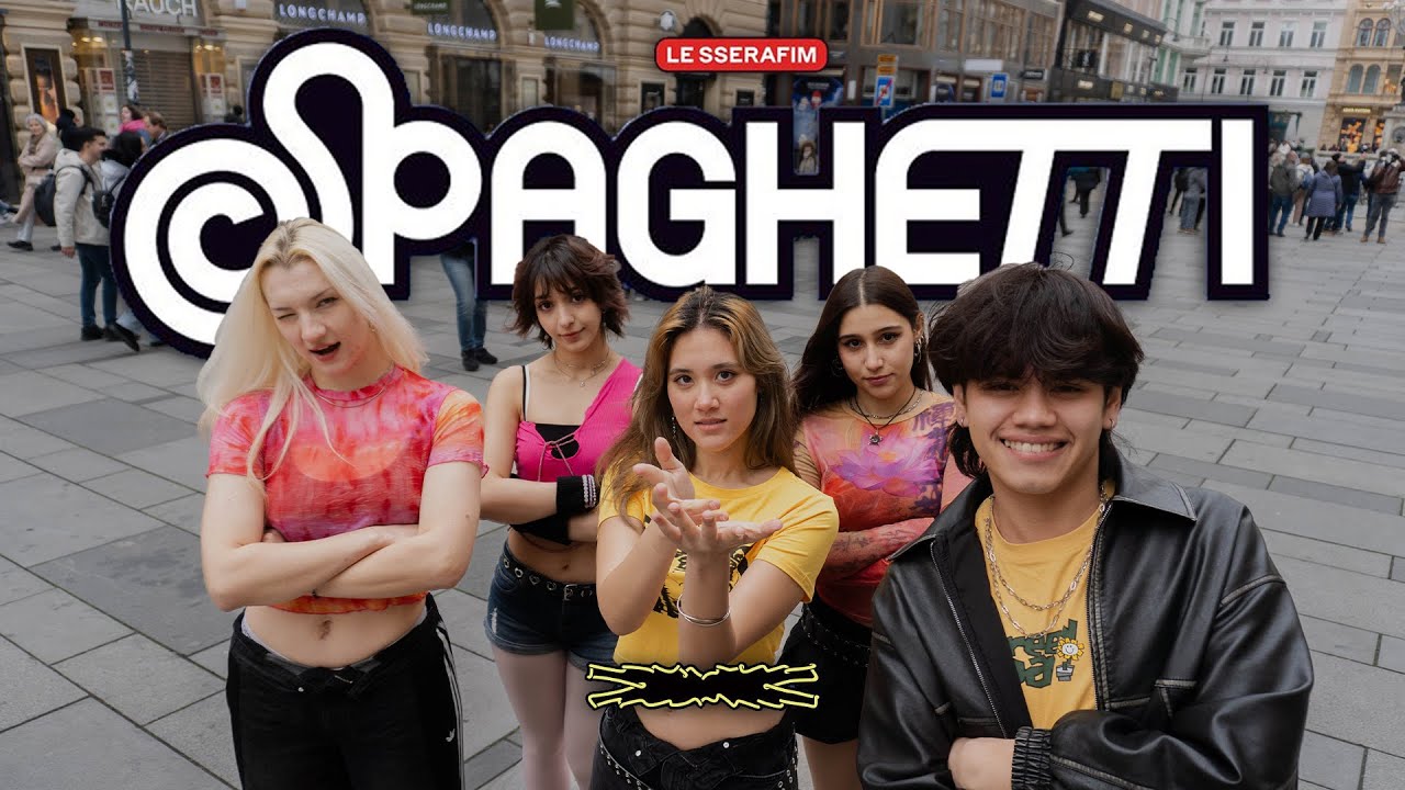 [KPOP IN PUBLIC] - LE SSERAFIM (르세라핌) 'SPAGHETTI' - [UNLXMITED] [ONE TAKE] [4K] [+CHALLENGE]