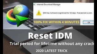 [solution] how to fix idm expired / make lifetime  ⚠️ internet download manager 2024 error