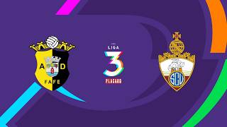 Liga 3 Placard Resumo AD Fafe 0 - 0 SC Vianense Jornada 1 Serie A